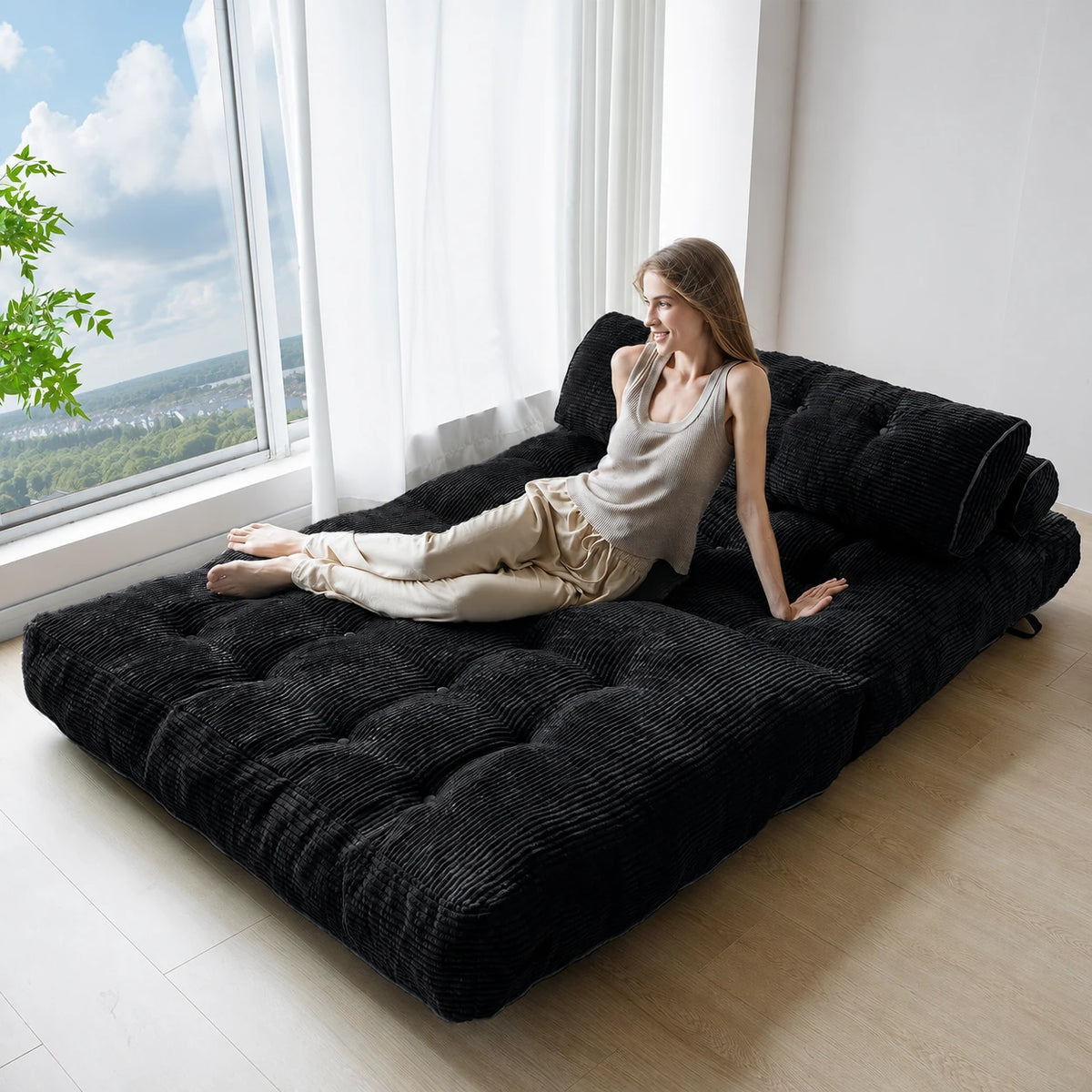 Fold Lounge — Convertible Boneless Sofa Bed