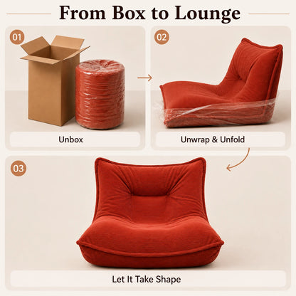 Nest Lounge — Boneless Floor Lounge Chair